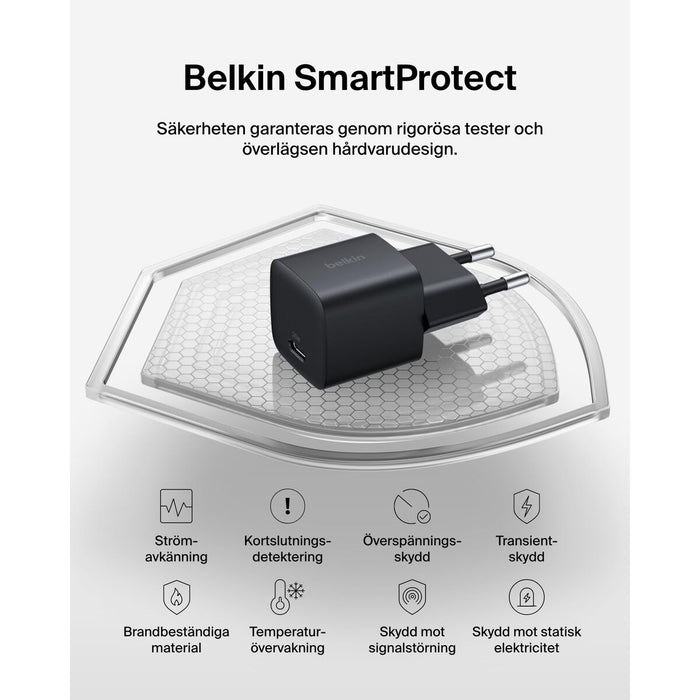 Кабел USB към Lightning Belkin WCA012KQBK Черен