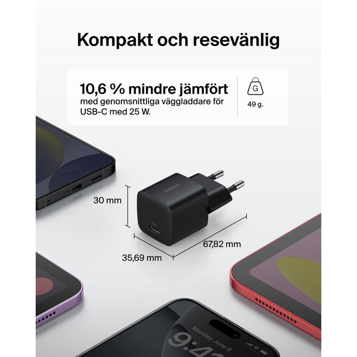 Кабел USB към Lightning Belkin WCA012KQBK Черен