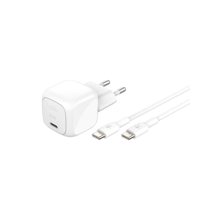 Зарядно за стена Belkin WCA008KQ1MWH-B6 Бял 30 W