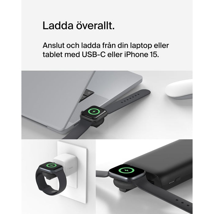 Безжично зарядно Belkin WIZ022GLBK-B1