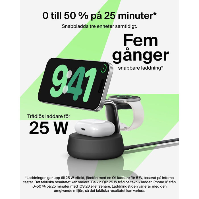 Безжично зарядно Belkin WIZ040KQCH