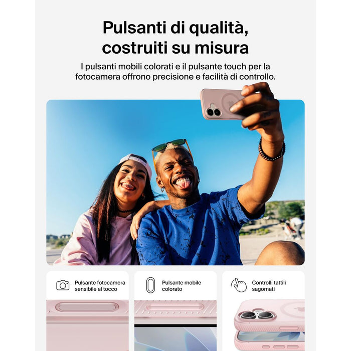 Калъф за мобилен телефон Belkin MSA034HQPK Розов