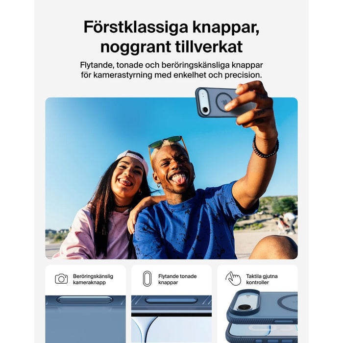 Калъф за мобилен телефон Belkin iPhone Air Син Морско син Apple