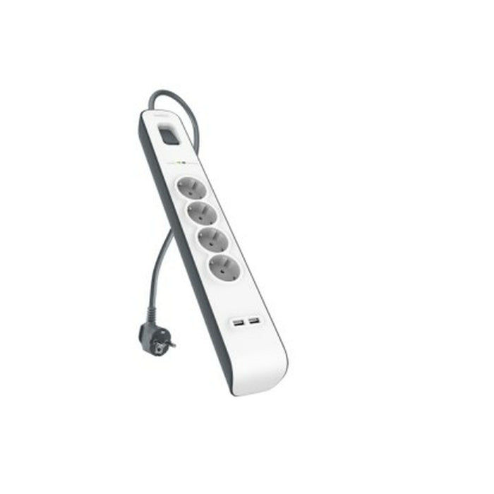 Табло с 4 гнезда с бутон за включване Belkin BSV401CA2M (2 m)