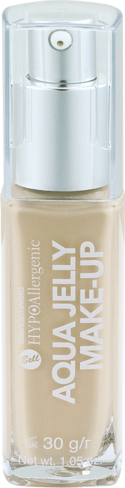 Фон дьо тен с матиращ ефект HypoAllergenic Aqua Jelly Make-Up - Nr.01 Light Porcelain, 1 бр