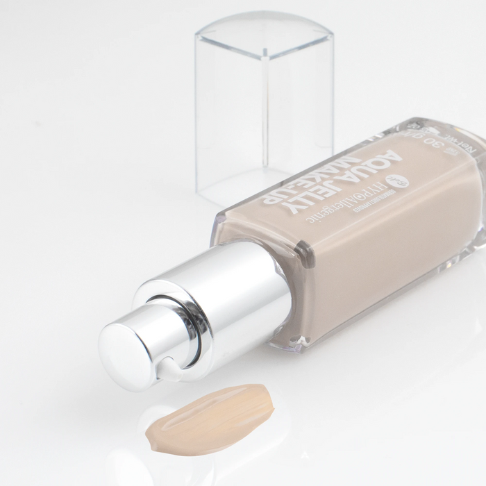 Фон дьо тен с матиращ ефект HypoAllergenic Aqua Jelly Make-Up - Nr.01 Light Porcelain, 1 бр