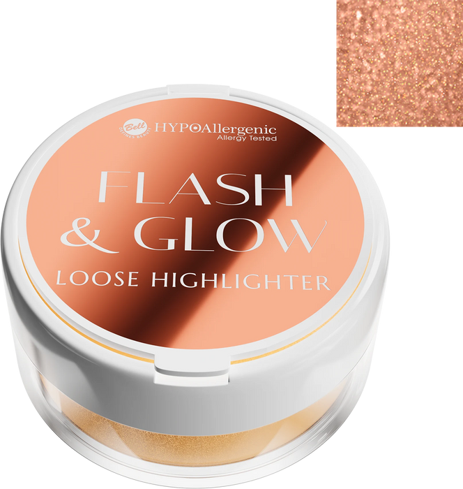 Хайлайтър пудра Flash & Glow - Nr. 01 Solar Kiss, 4 g
