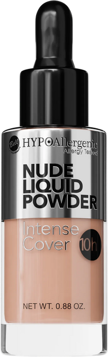 Течна пудра за лице Nude - Nr. 04 Golden beige, 25 g