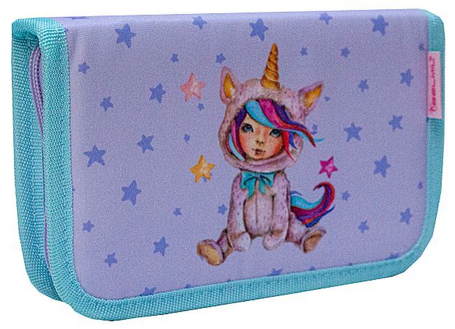 Ученически комплект Belmil Miia - Unicorn Girl, раница, несесер и торба