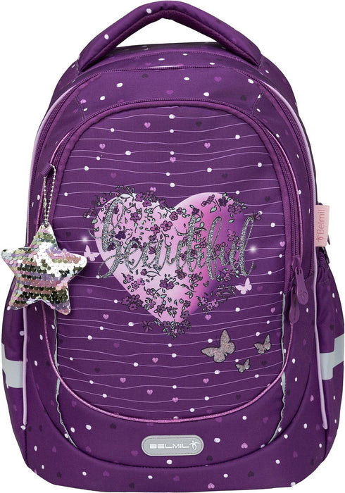 Раница с твърдо дъно Belmil Leisure Plus - Starry Love