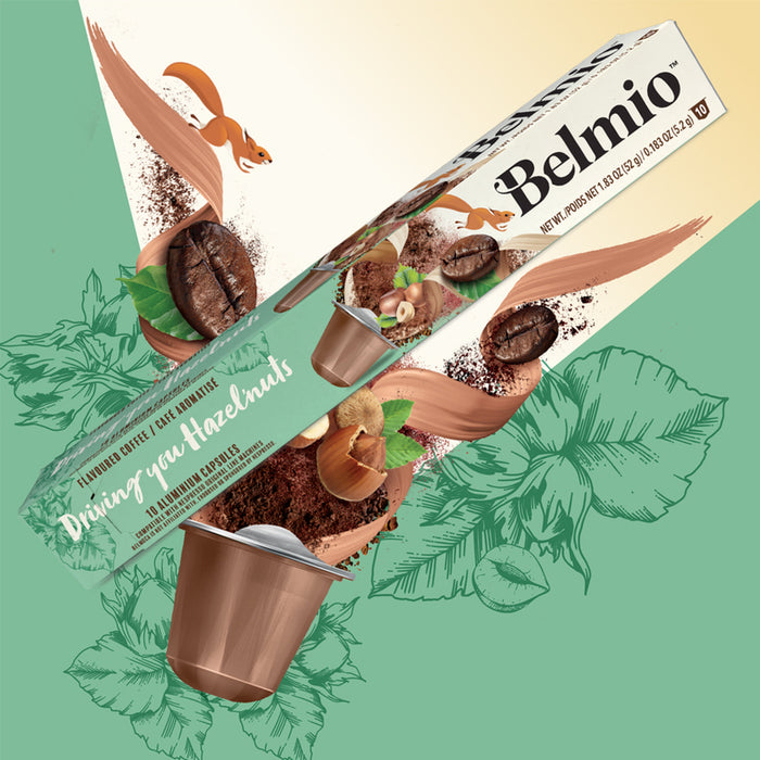 КАФЕ BELMIO DRIVING YOU HAZELNUTS NES