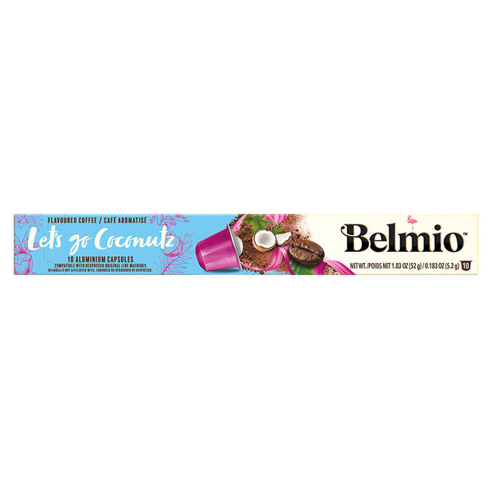 КАФЕ BELMIO LET'S GO COCOCNUTZ NES 10БР