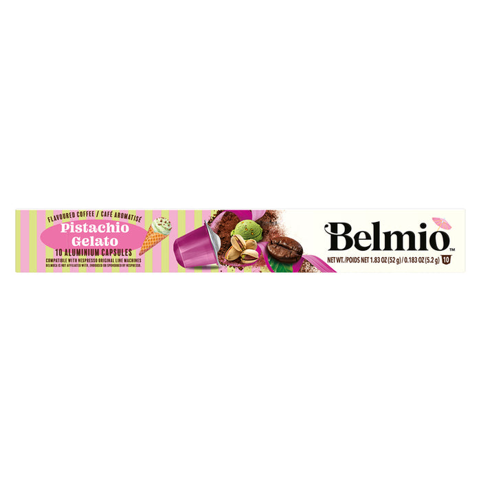 КАФЕ BELMIO PISTACHIO GELATO NES 10БР