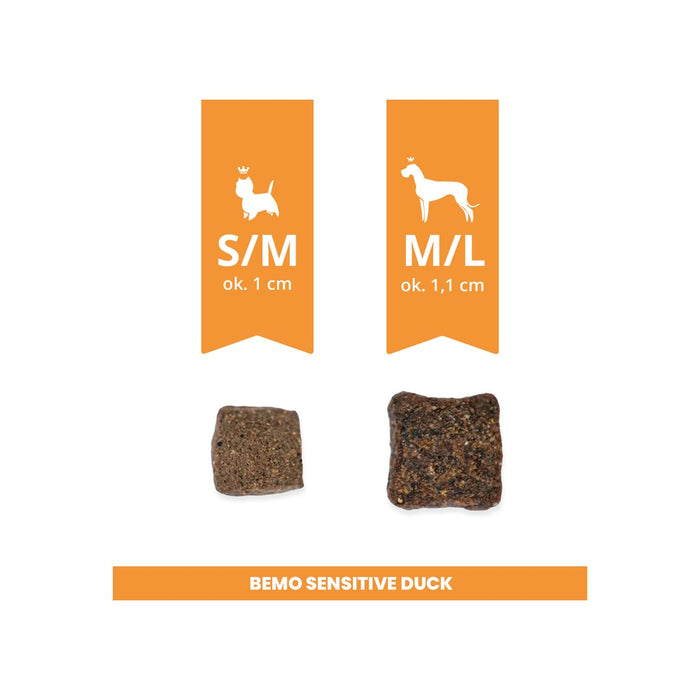 BEMO Sensitive Duck Small/Medium Mono - суха храна за кучета - 3 кг