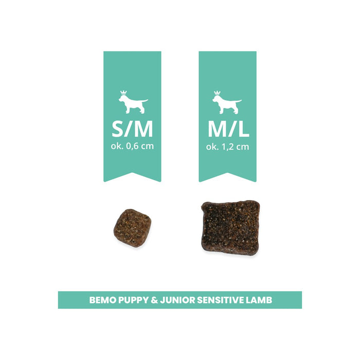 BEMO Sensitive Junior Lamb Medium/Large Mono - суха храна за кучета - 10 кг