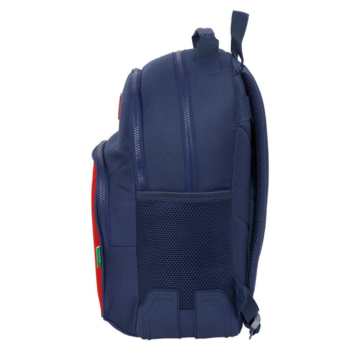 Училищна чанта Benetton Flag Морско син 32 x 42 x 15 cm