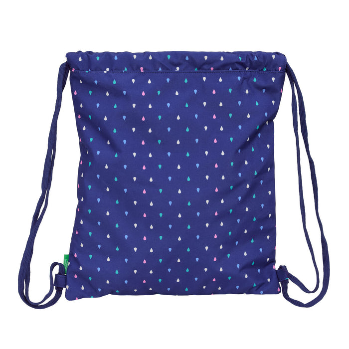 Раница с връвка Benetton Drop Многоцветен 35 x 40 x 1 cm