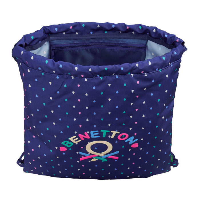Раница с връвка Benetton Drop Многоцветен 35 x 40 x 1 cm