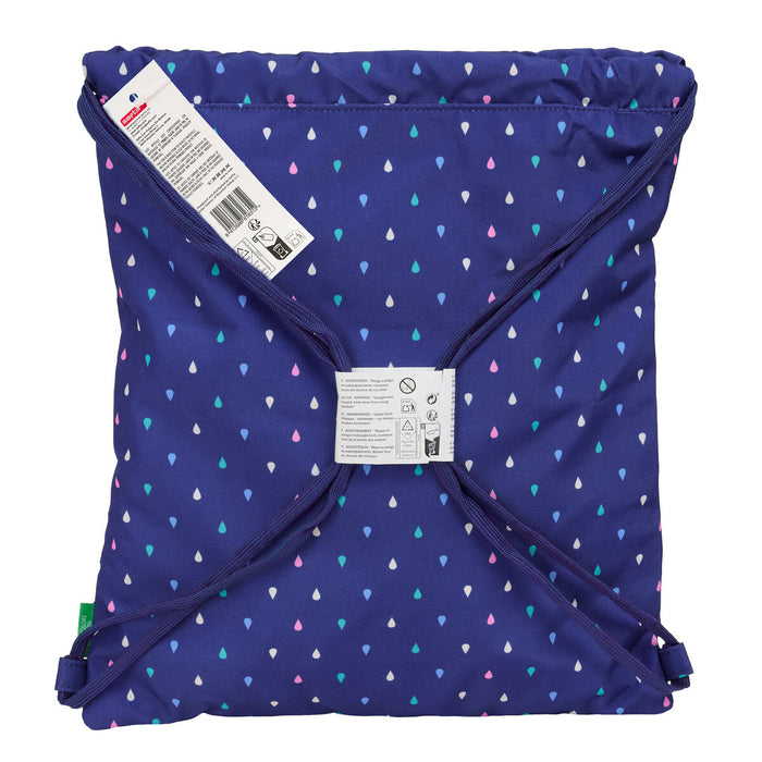 Раница с връвка Benetton Drop Многоцветен 35 x 40 x 1 cm