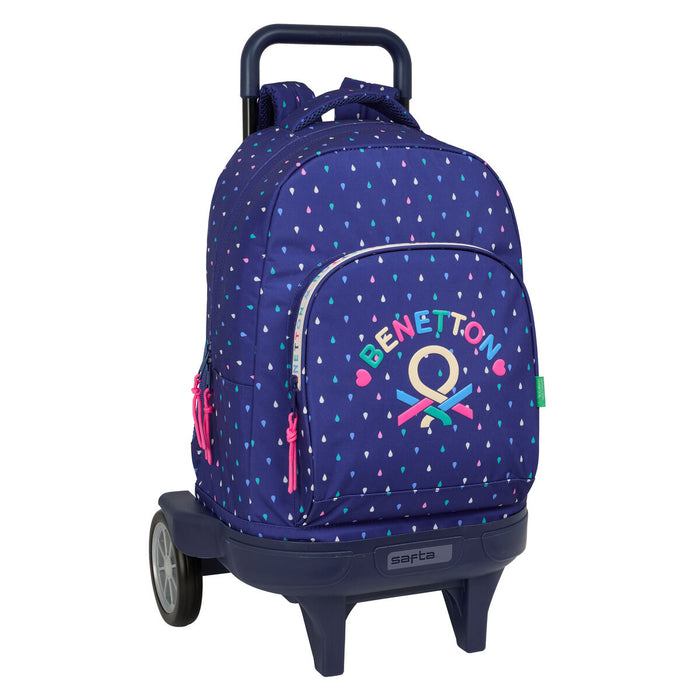 Училищна чанта Benetton Drop Многоцветен 33 x 45 x 22 cm