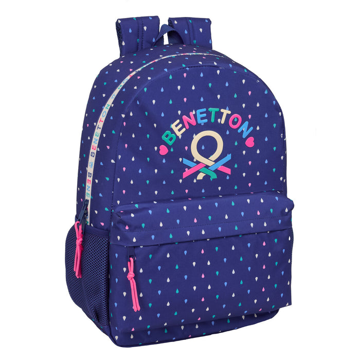 Училищна чанта Benetton Drop Многоцветен 30 x 46 x 14 cm