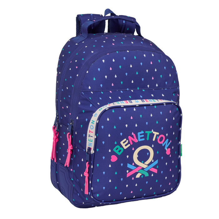 Училищна чанта Benetton Drop Многоцветен 32 x 42 x 15 cm