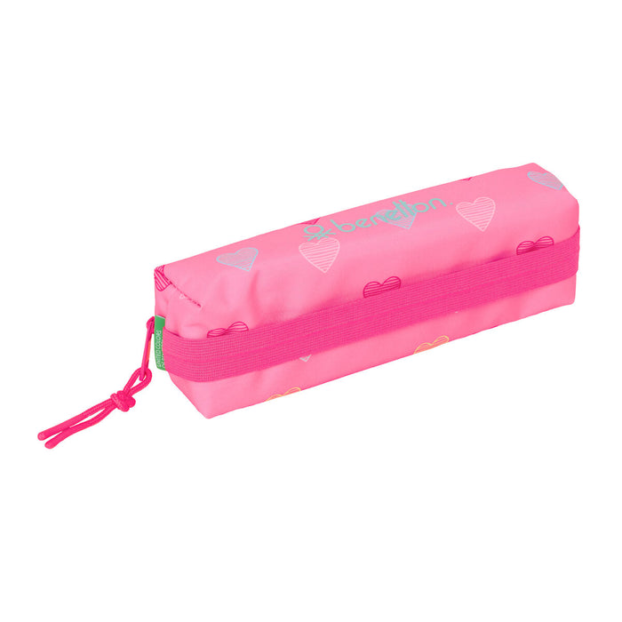 Пътническа Чанта Benetton Heart Розов 22 x 4 x 7 cm