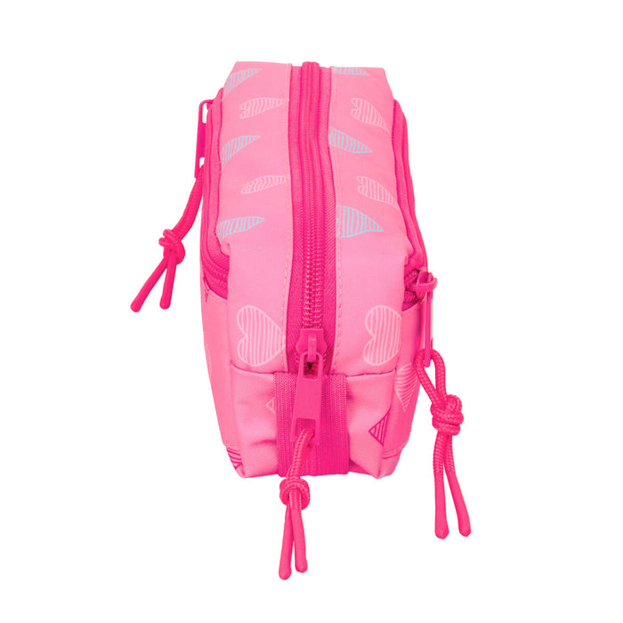 Пътническа Чанта Benetton Heart Розов 22 x 8,5 x 6 cm