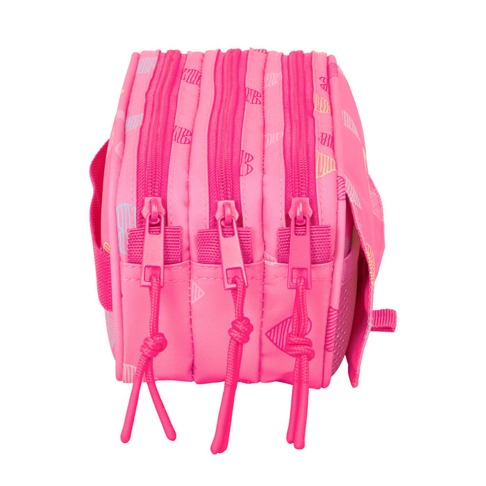 Пътническа Чанта Benetton Heart Розов 21,5 x 10 x 8 cm