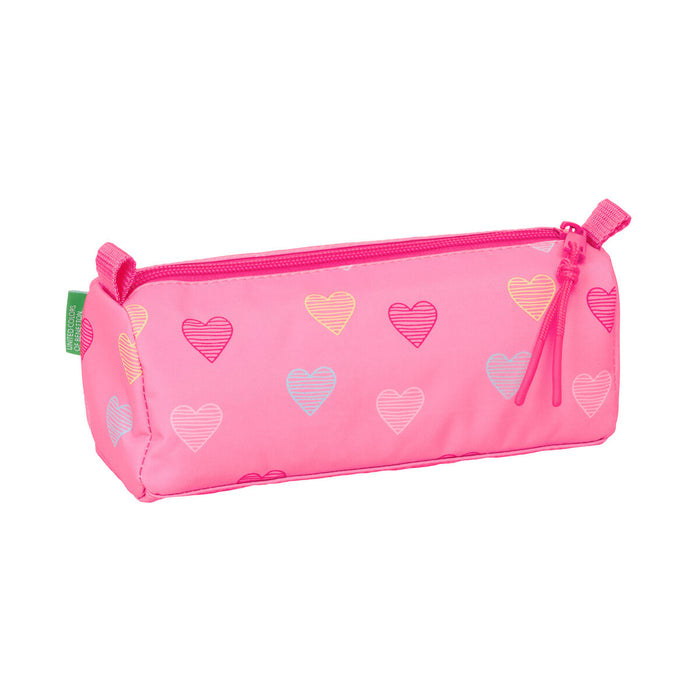 Пътническа Чанта Benetton Heart Розов 21 x 8 x 7 cm