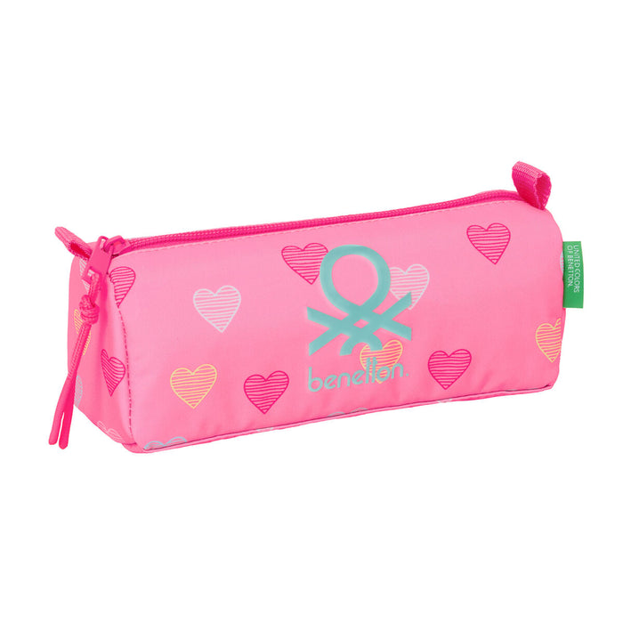 Пътническа Чанта Benetton Heart Розов 21 x 8 x 7 cm
