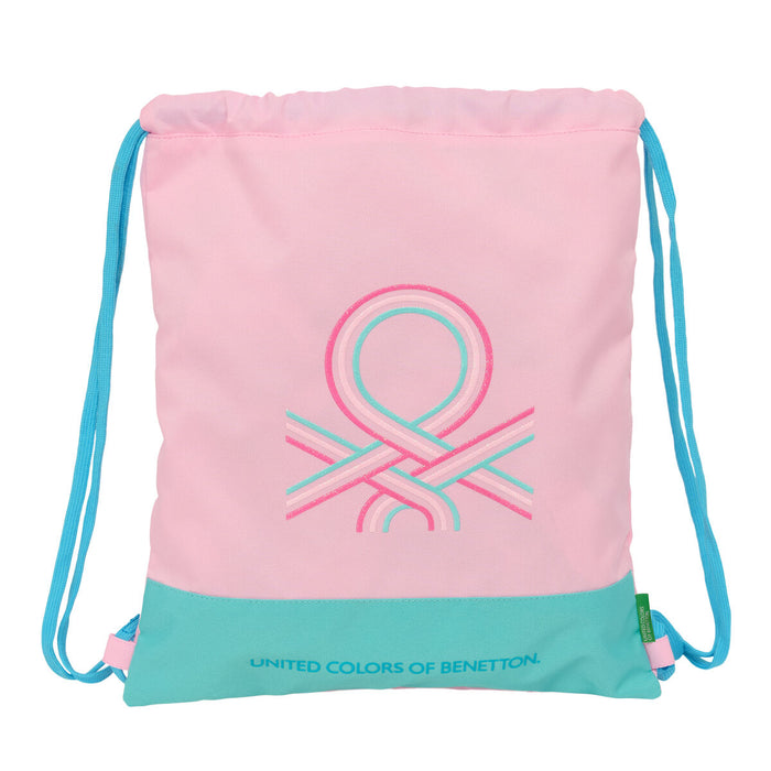 Раница с връвка Benetton Dolce Многоцветен 35 x 40 x 1 cm