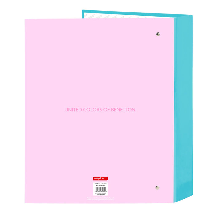Папка с пръстени Benetton Dolce Многоцветен A4 27 x 33 x 6 cm