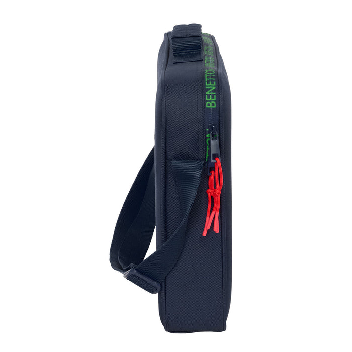Училищна чанта Benetton Together Морско син 38 x 28 x 6 cm
