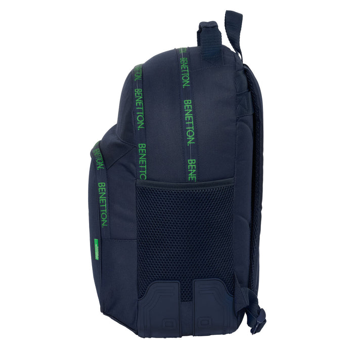 Училищна чанта Benetton Together Морско син 32 x 42 x 15 cm