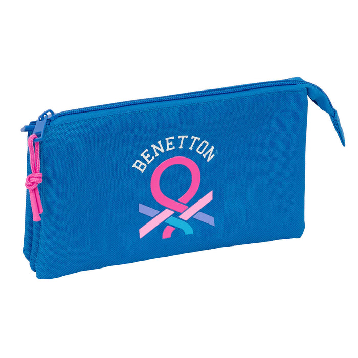 Пътническа Чанта Benetton Azulina Син 22 x 12 x 3 cm