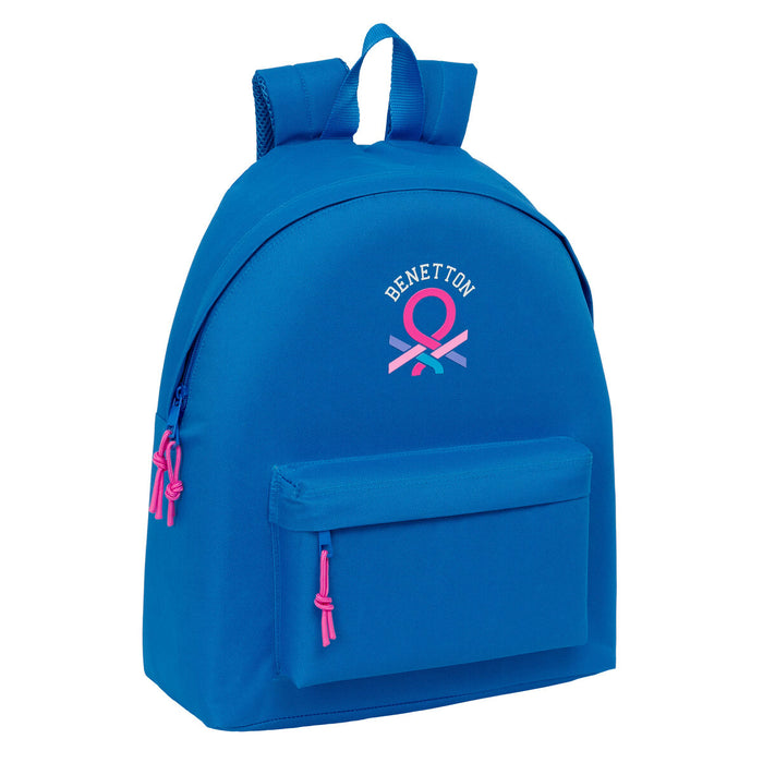 Училищна чанта Benetton Azulina Син 33 x 42 x 15 cm