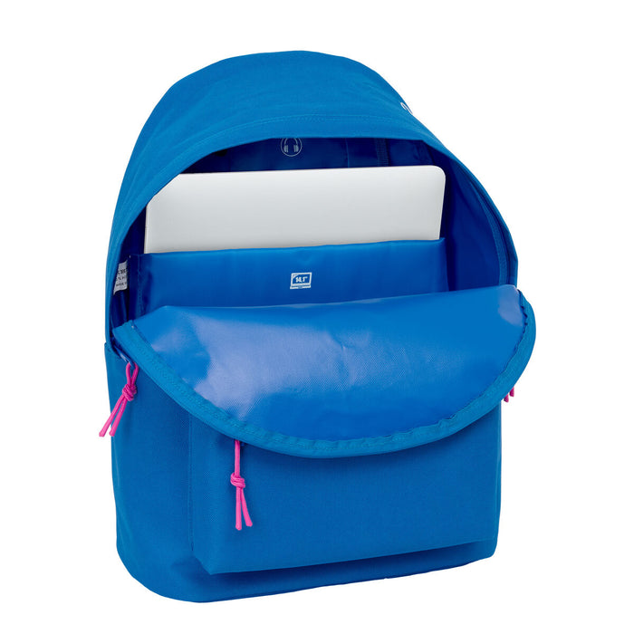 Училищна чанта Benetton benetton basics Син 31 x 41 x 16 cm