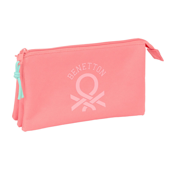 Пътническа Чанта Benetton Coral Корал 22 x 12 x 3 cm