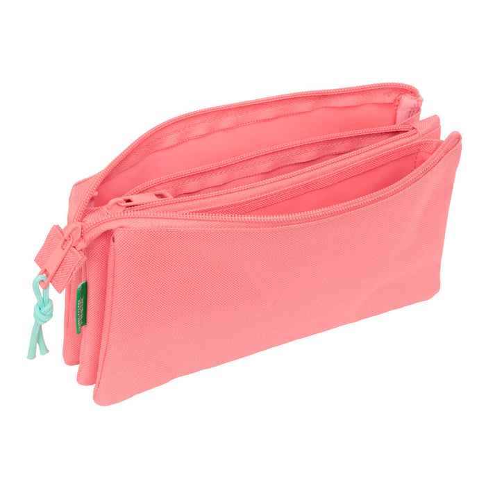 Пътническа Чанта Benetton Coral Корал 22 x 12 x 3 cm