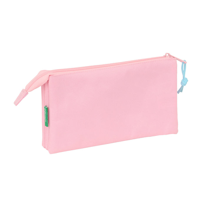 Пътническа Чанта Benetton Rosa pastel Розов 22 x 12 x 3 cm