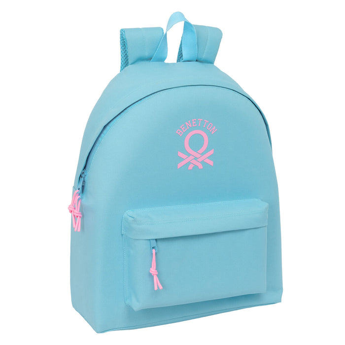 Училищна чанта Benetton Celeste Селесте 33 x 42 x 15 cm