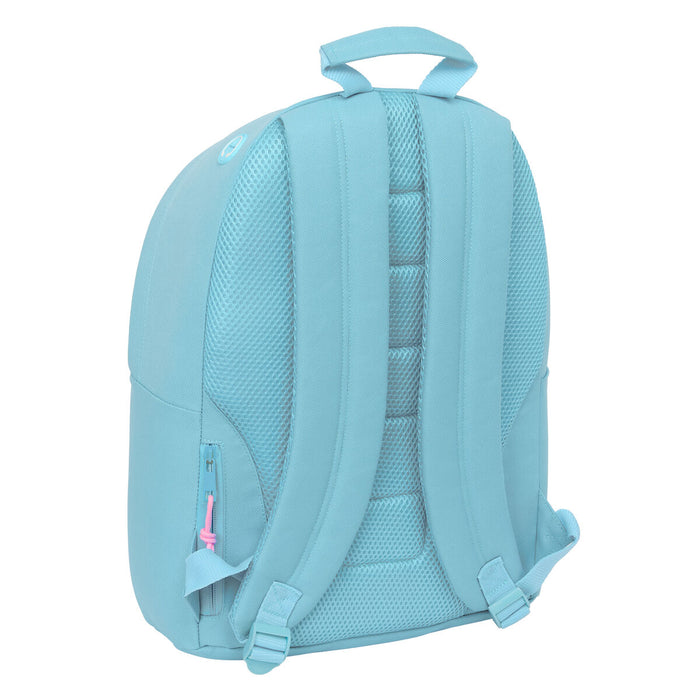 Училищна чанта Benetton benetton basics Селесте 31 x 41 x 16 cm