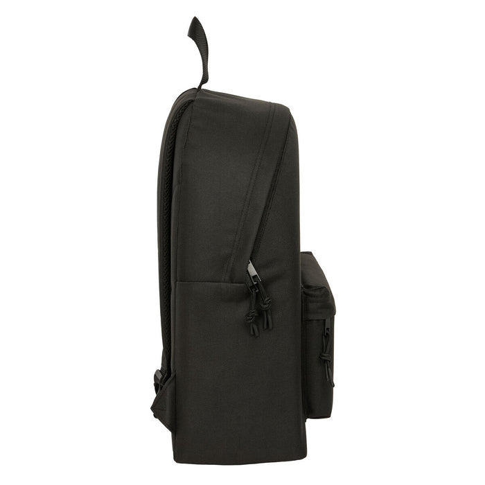 Училищна чанта Benetton Negro Черен 33 x 42 x 15 cm