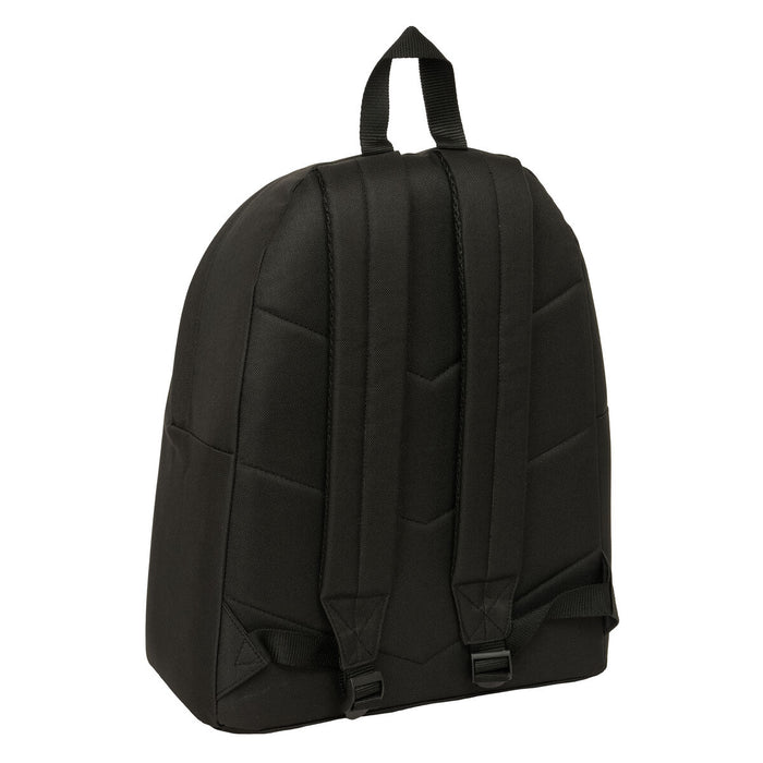 Училищна чанта Benetton Negro Черен 33 x 42 x 15 cm