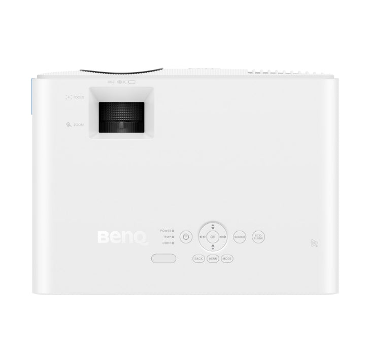 BenQ LH650 DLP, FHD 1080P, 4000 ANSI лумена, лазерен, 3000000: 1, TR 1.15~1.5, HDMI x2, RS232 x1, USB тип A x3, USB тип C x1, аудио изход x1, 10W високоговорител, Smart Eco, опционално безжично проектиране