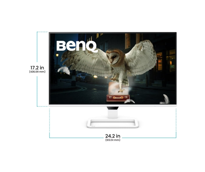 BenQ EW270Q 27" 2K 200Hz Монитор за домашно забавление BenQ, 27W ДИСПЛЕЙ ЗА РАБОТА И РАЗВЛЕЧЕНИЕ EW270Q БЯЛ