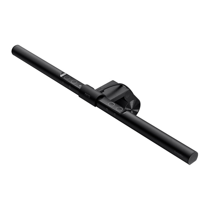 BenQ (CW/WW) Мониторна светлина ScreenBar Лампа за електронно четене Светлинен източник Двуцветен LED, Индекс на цветопредаване>95, Централна осветеност 930 лукса (Височина 45 см), Цветова температура 2700K~6500K, Осветително покритие. (При 500 Lux) 60cmx