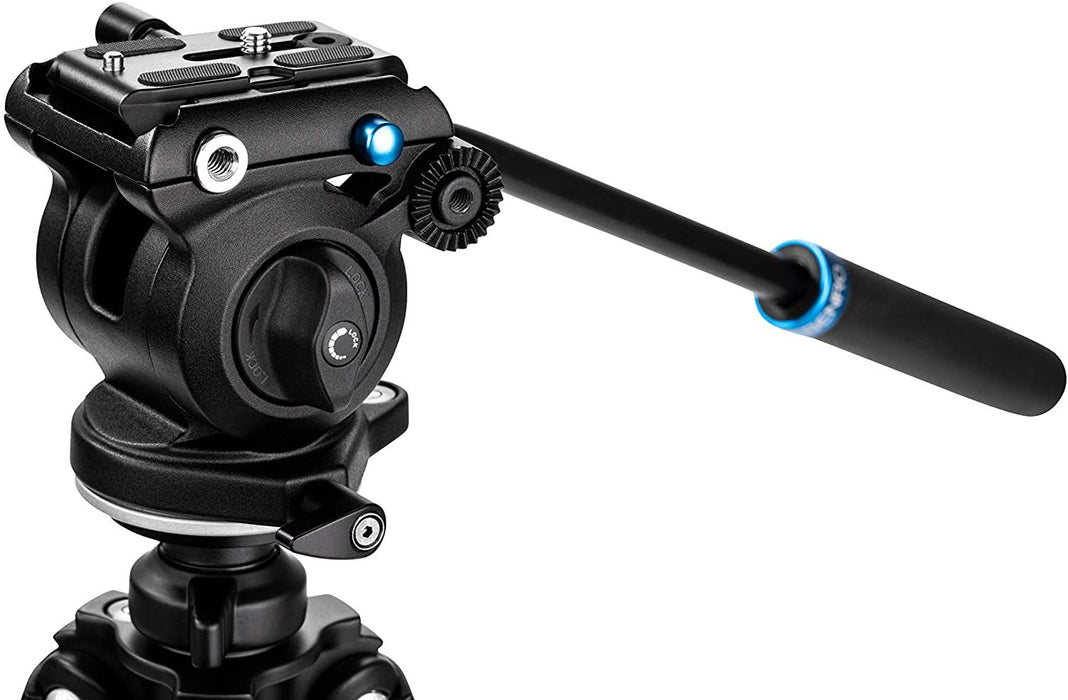Видео глава Benro - S2PRO, 2.5kg, черна
