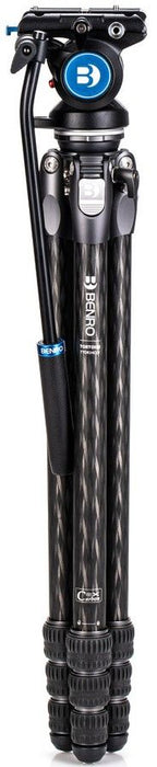 Видео статив Benro - TTOR24CLVS4PRO, 22.5-158.5cm, черен